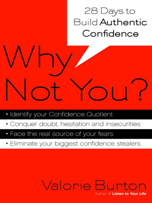 Title details for Why Not You? by Valorie Burton  - Available